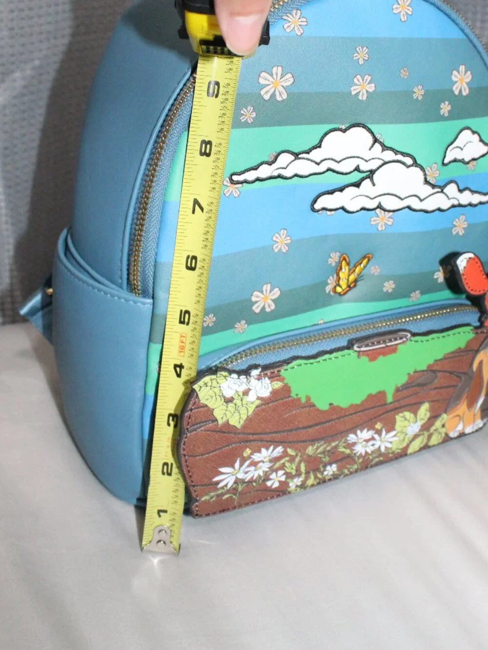 NWT Danielle Nicole Disney The Fox & the Hound Log Mini Backpack - Picture 11 of 11